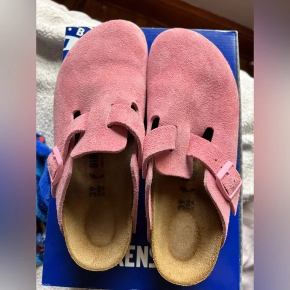 Birkenstock Boston - 🩷Candy Pink🩷 - Picture 1 of 5